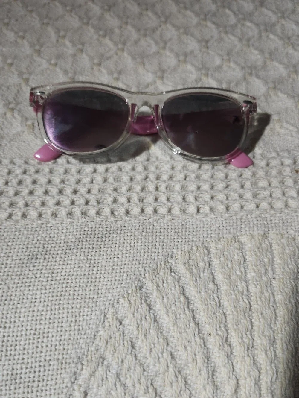 Kids Assorted Pink and Clear Sunglasses Pack - Fashionable Shades for Play